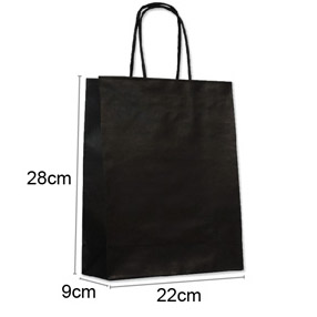 4K Black Kraft Bags 2