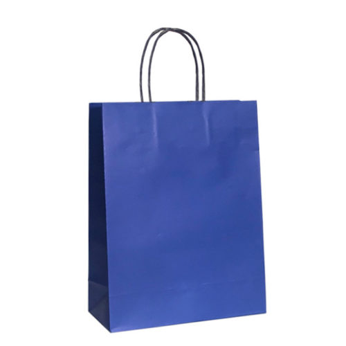 4K Blue Kraft Bags 1 1