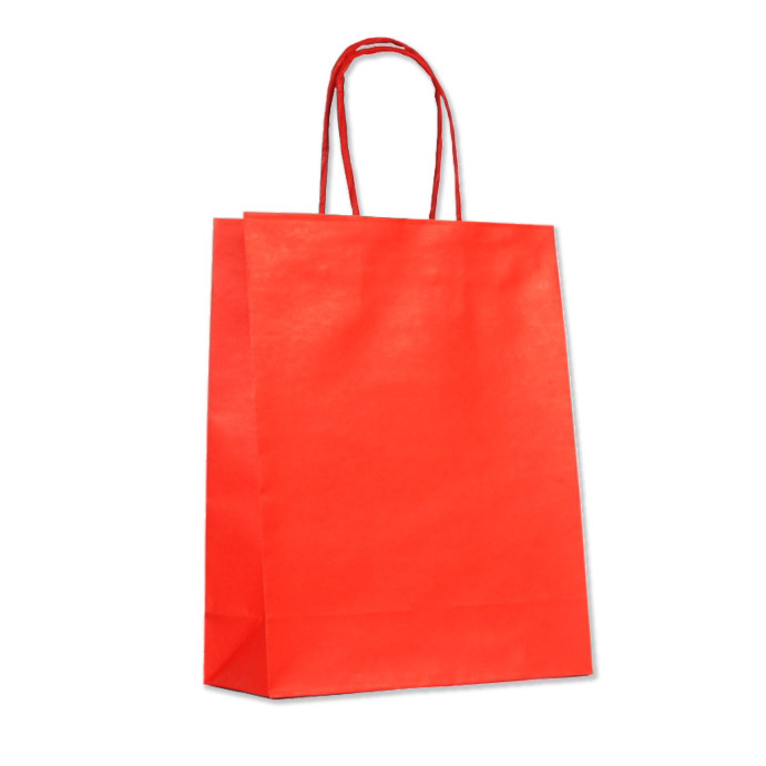 4K Red Kraft Bags 1