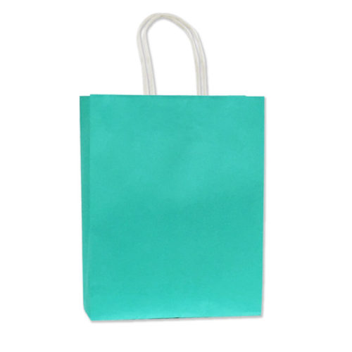 4K Tiffany Blue Kraft Bags 1